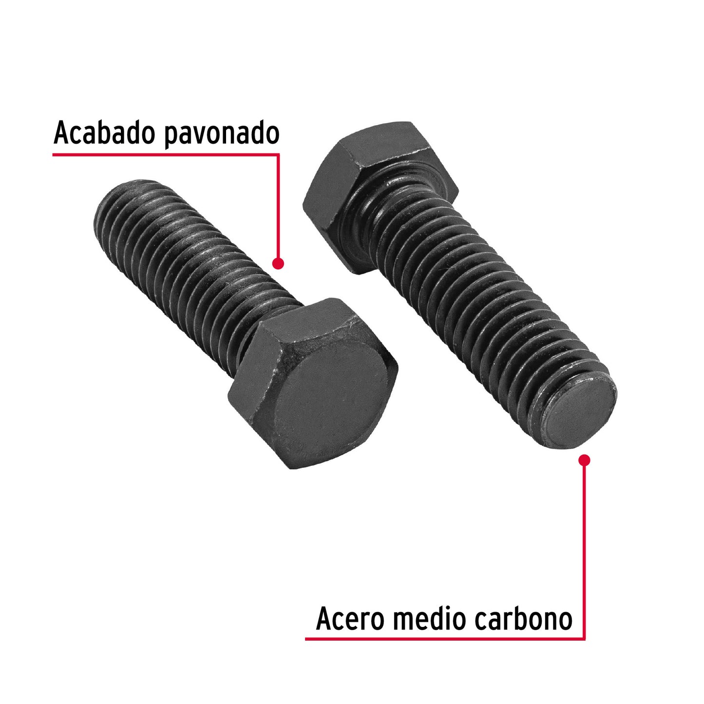 Tornillos grado 5 7/16 x 1-1/2