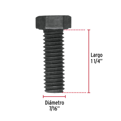 Tornillos grado 5 7/16 x 1-1/4