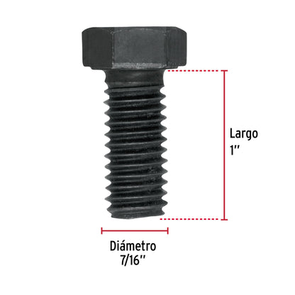 Tornillos grado 5 7/16 x 1