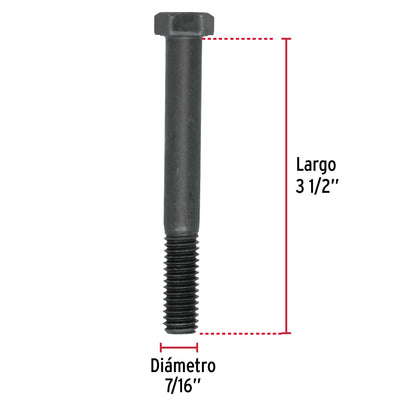 Tornillos grado 5 7/16 x 3-1/2