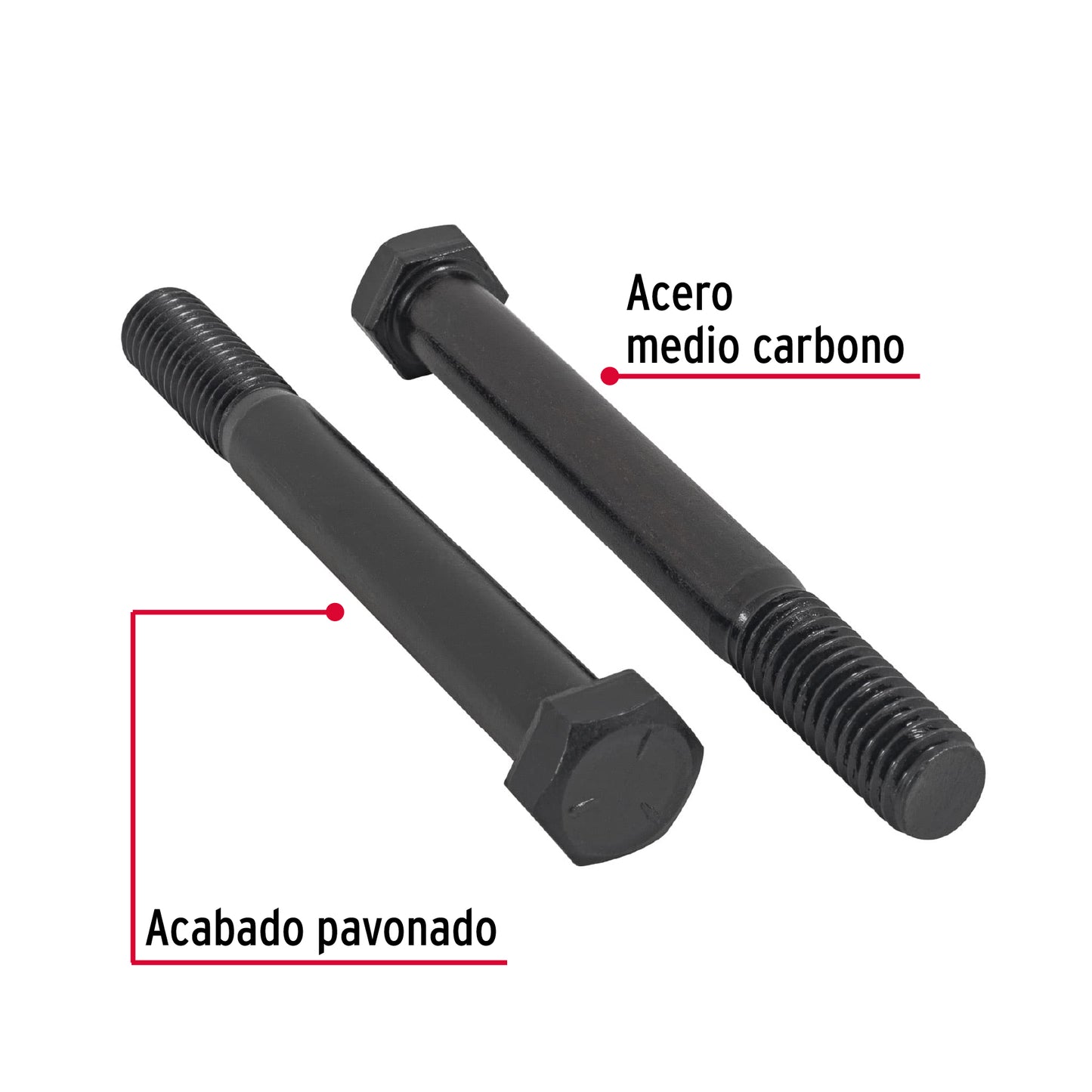 Tornillos grado 5 7/16 x 4