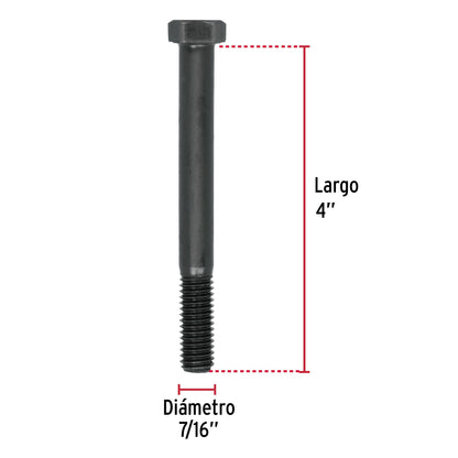 Tornillos grado 5 7/16 x 4