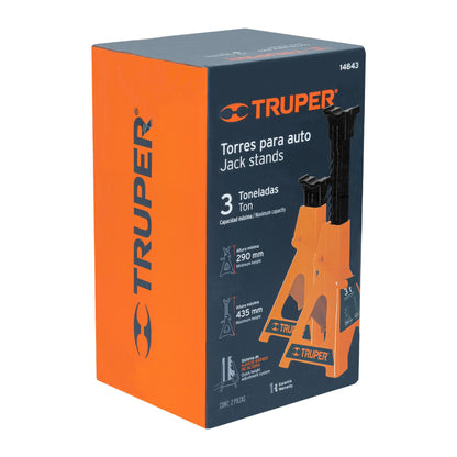 Caja 2 torres de 3 toneladas