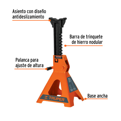 Caja 2 torres de 6 toneladas