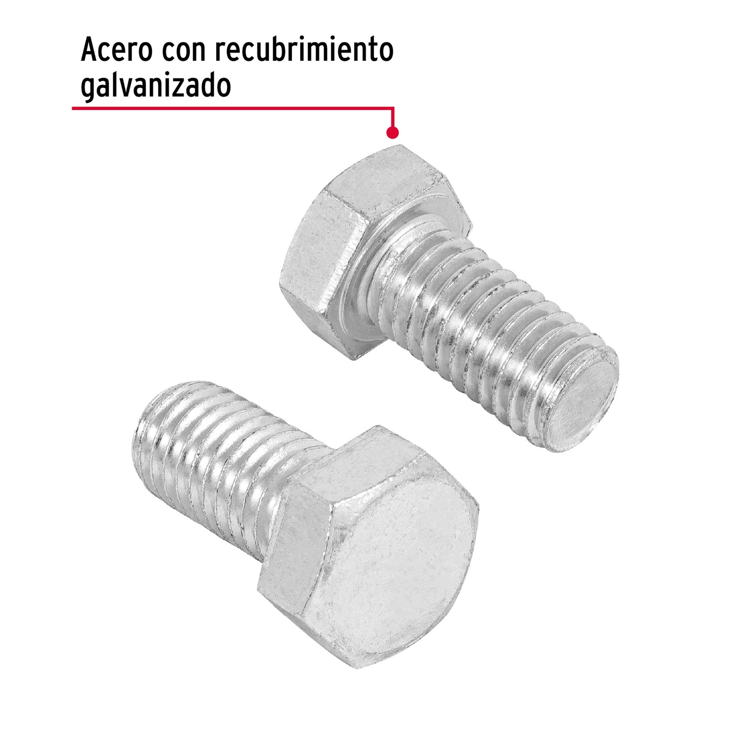 Tornillos tipo maquina 1/2 x 1