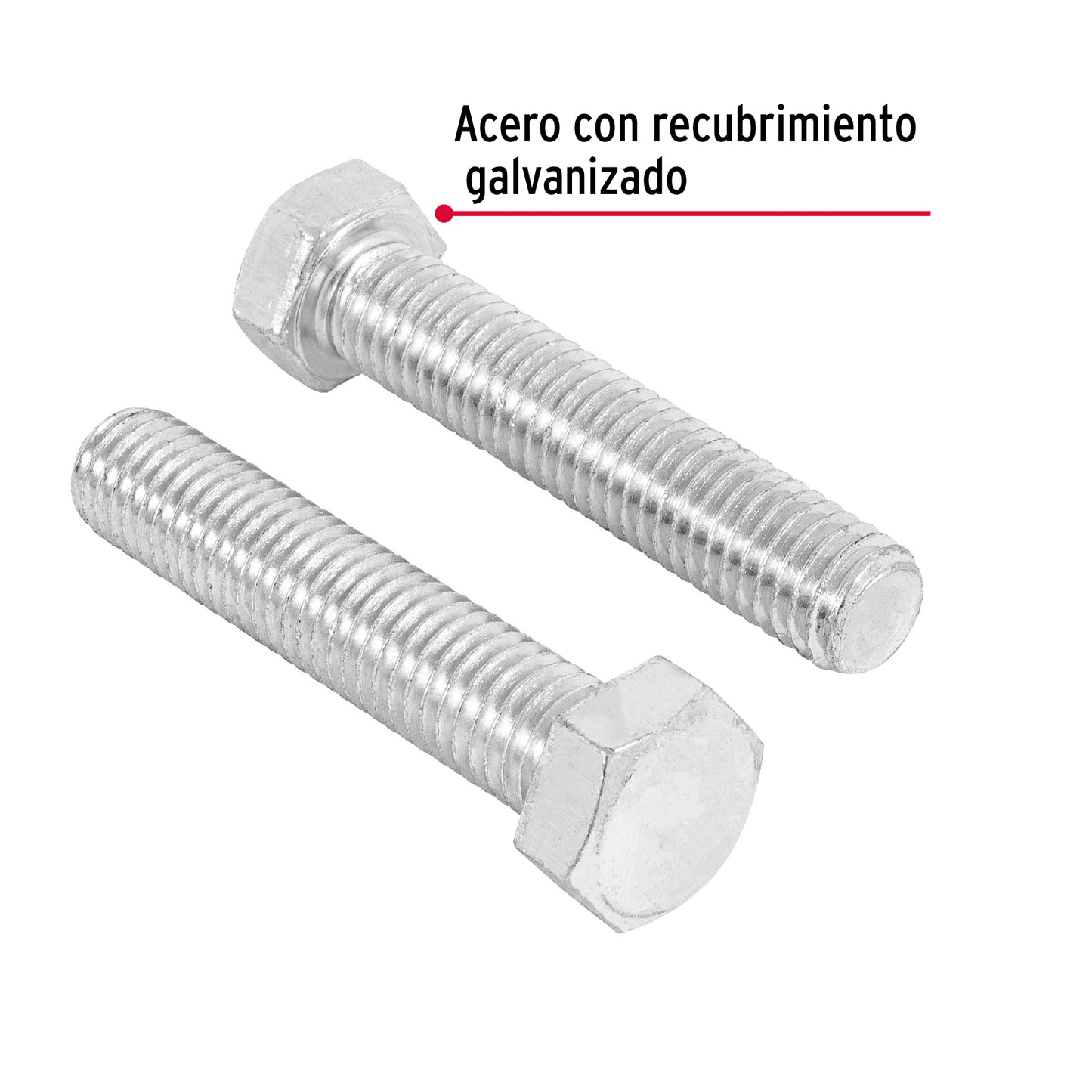 Tornillos tipo maquina 1/2 x 2-1/2