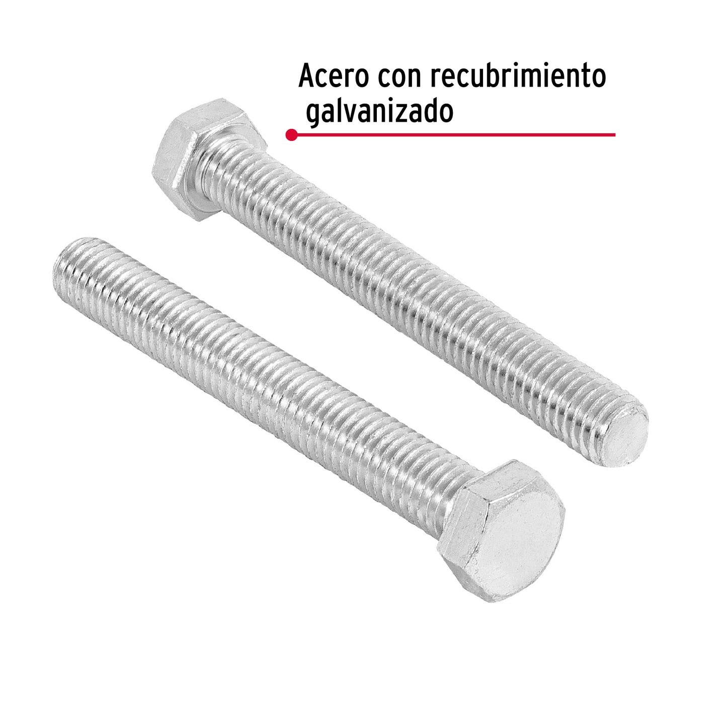 Tornillos tipo maquina 1/2 x 4