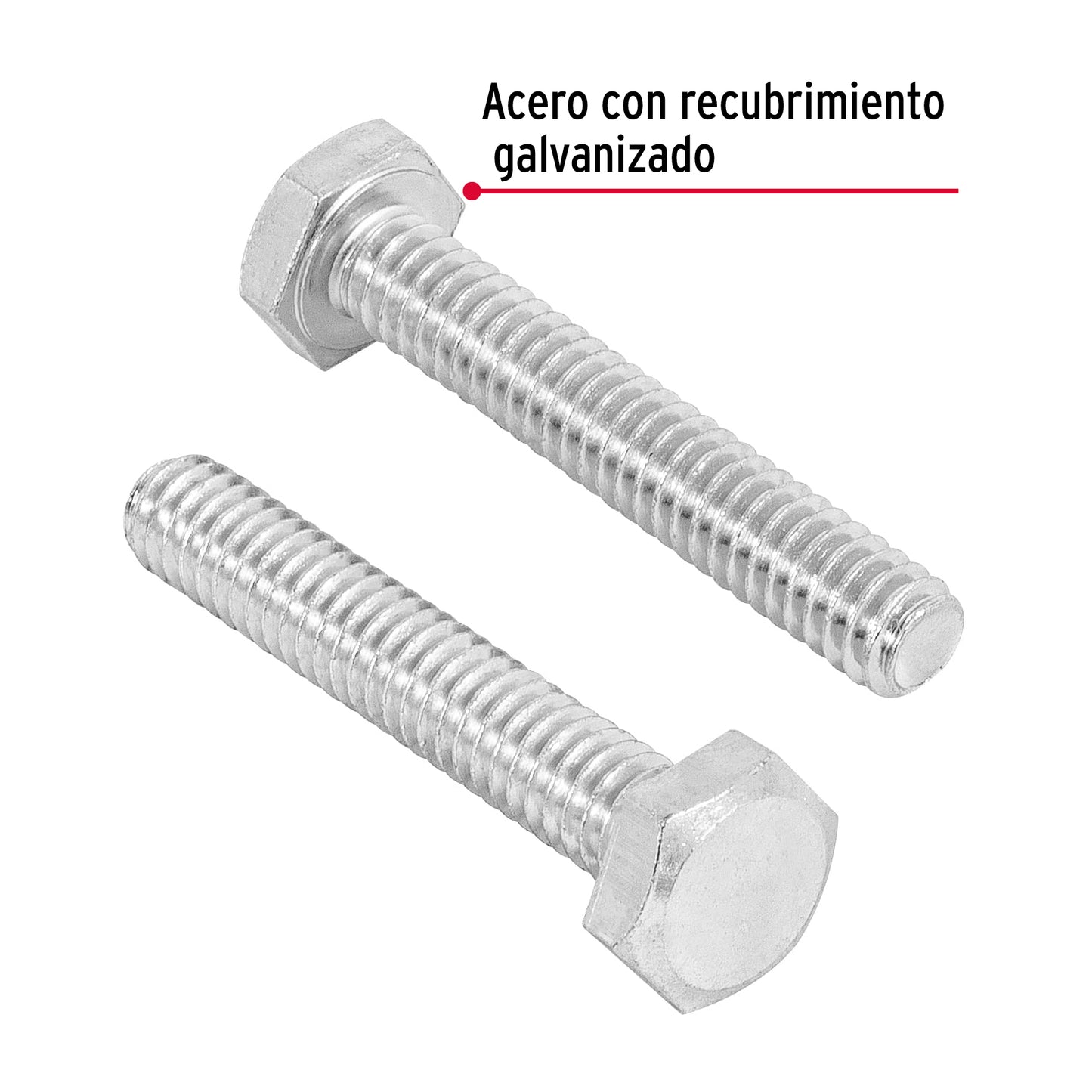 Tornillos tipo maquina 1/4 x 1-1/2