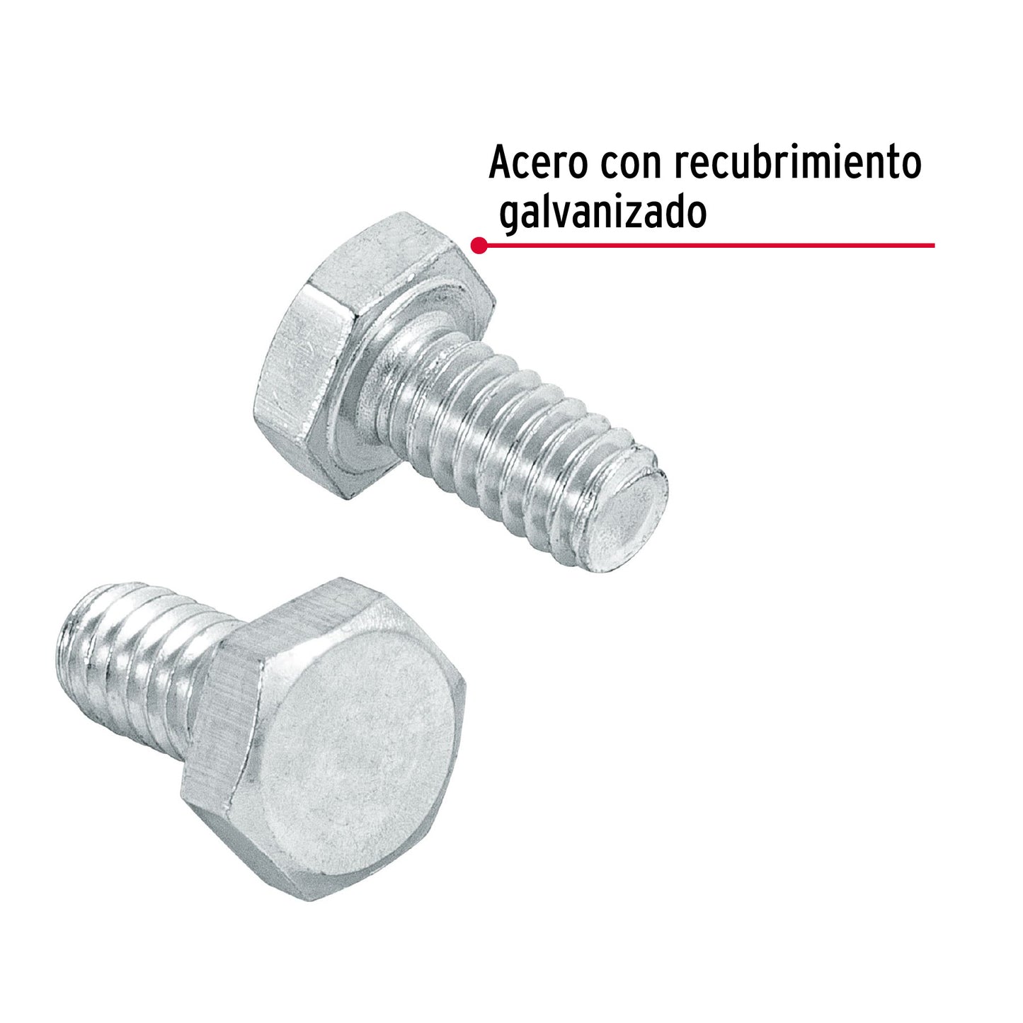 Tornillos tipo maquina 1/4 x 1/2