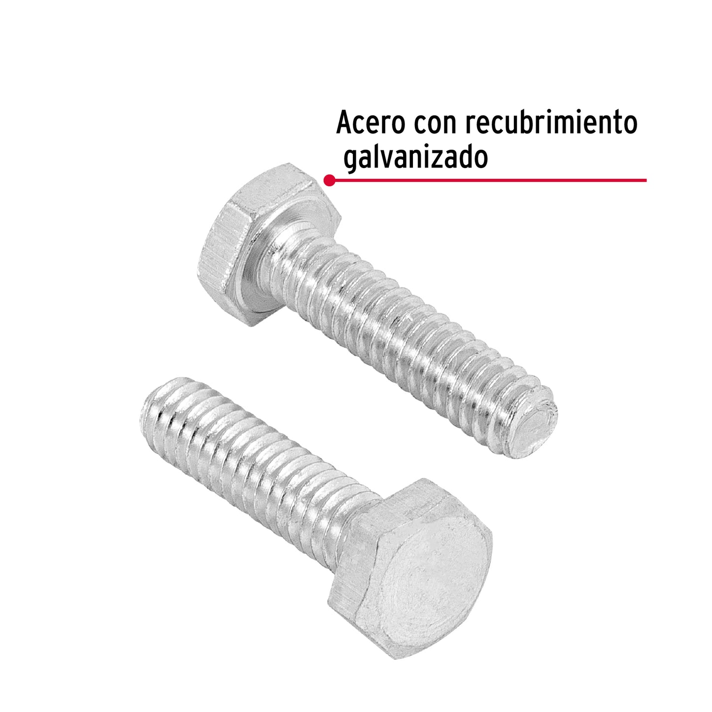 Tornillos tipo maquina 1/4 x 1