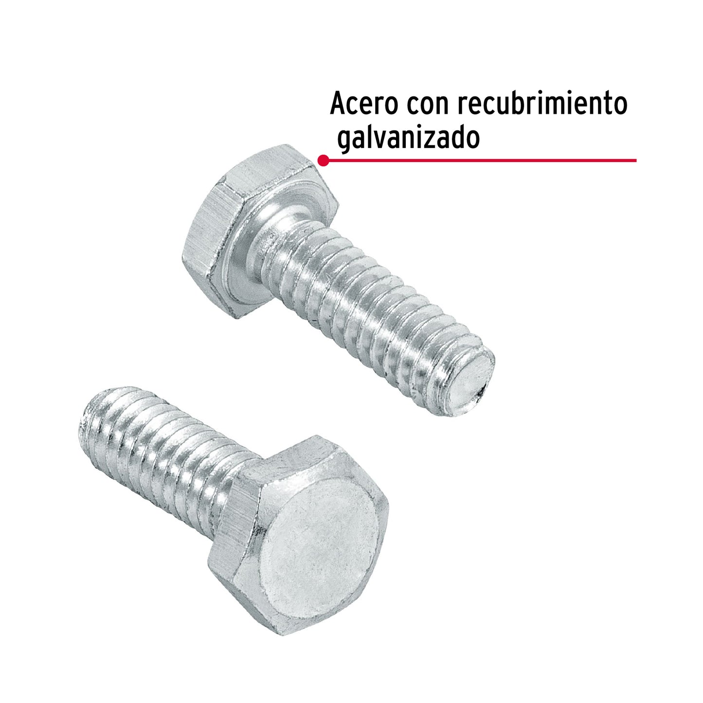 Tornillos tipo maquina 1/4 x 3/4