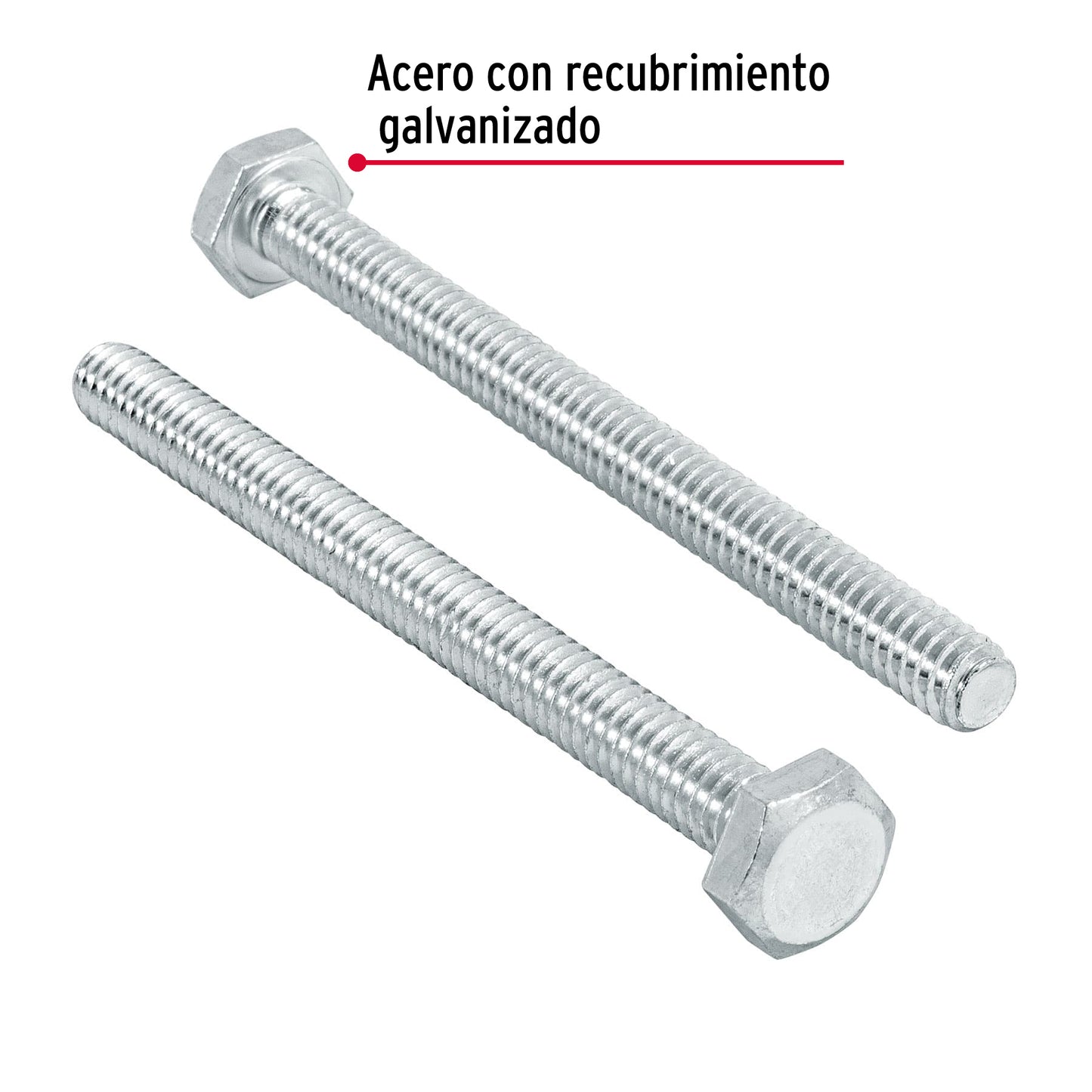 Tornillos tipo maquina 1/4 x 3