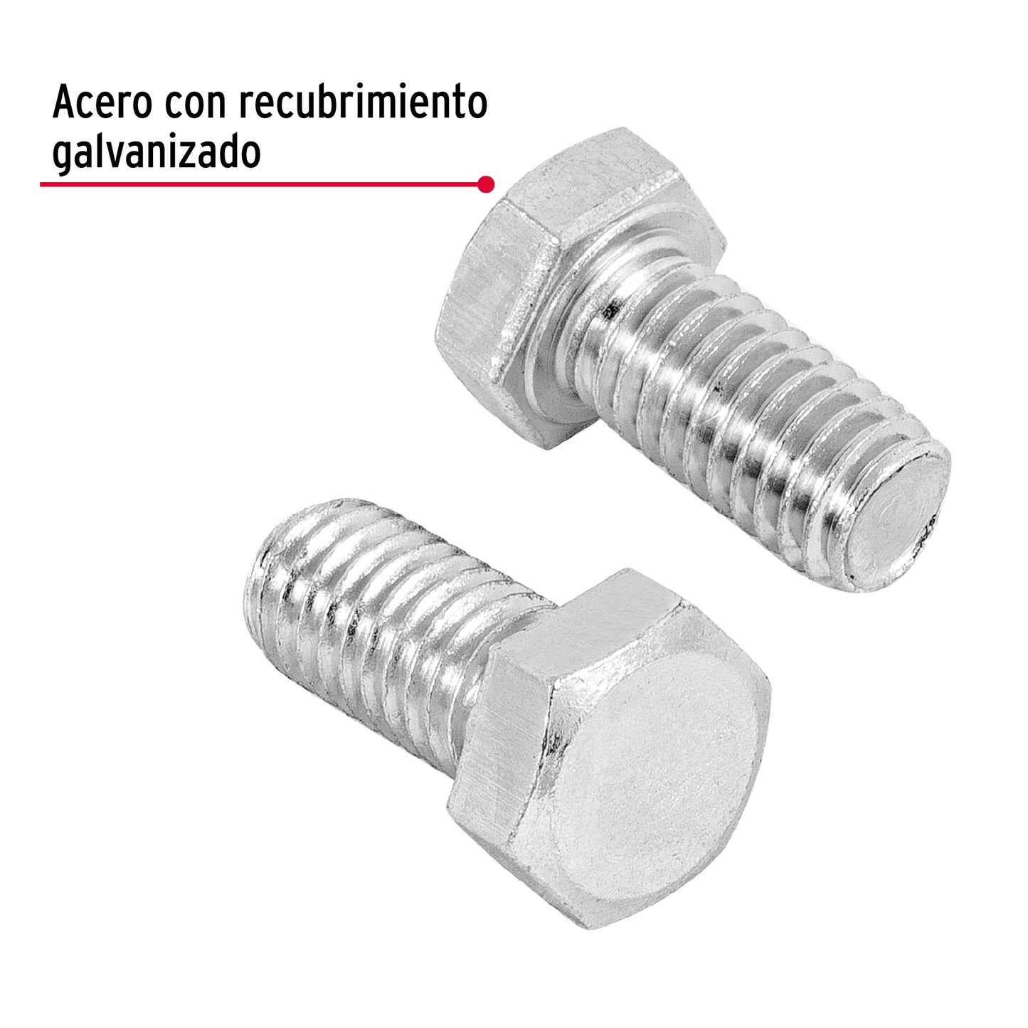 Tornillos tipo maquina 3/8 x 3/4