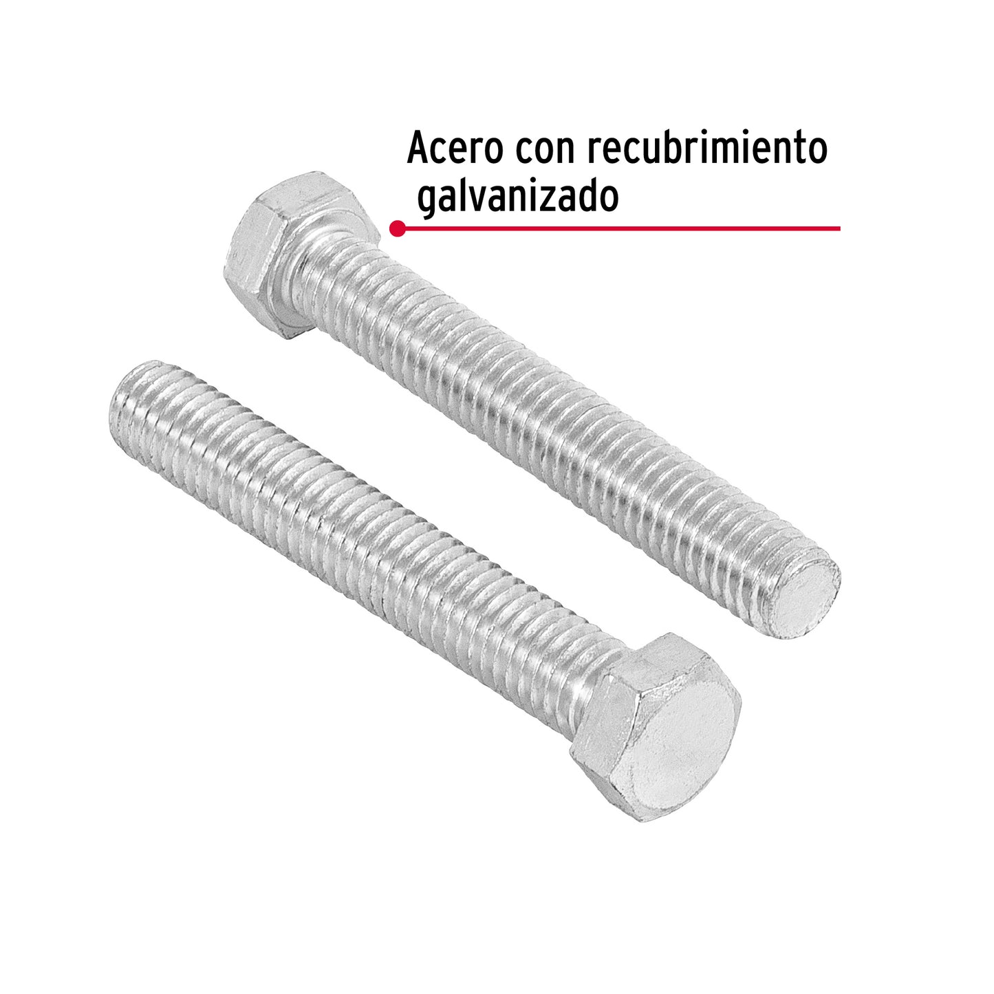 Tornillos tipo maquina 7/16 x 3