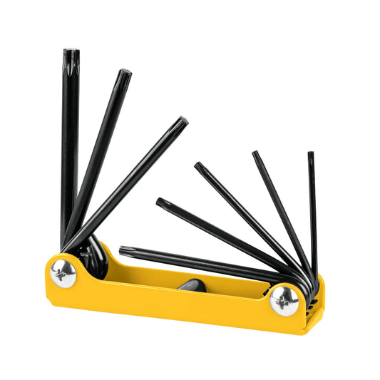 Juego 8 Llaves Torx Navaja Métrico Lámina