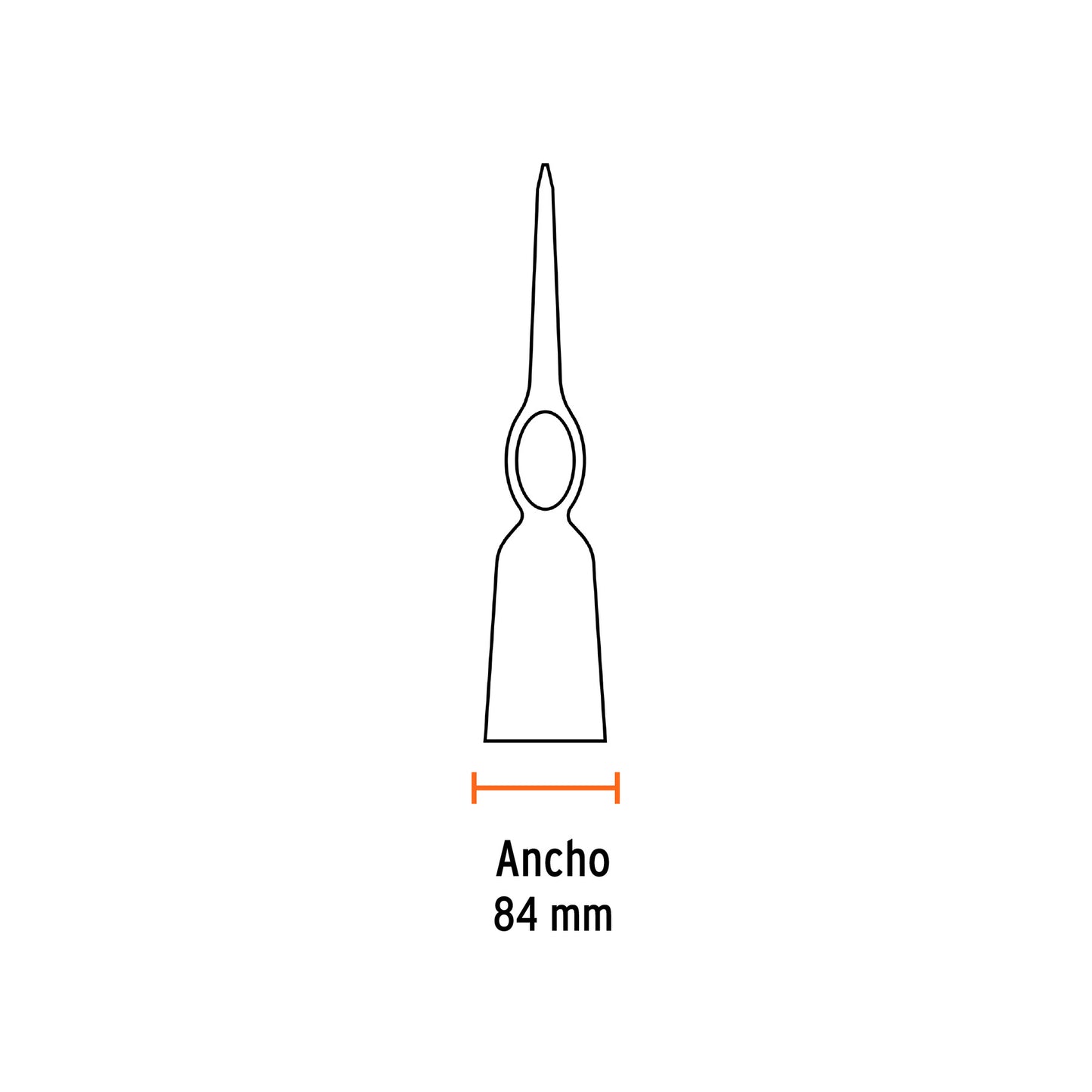 Talacho-pico 4 lb sin mango