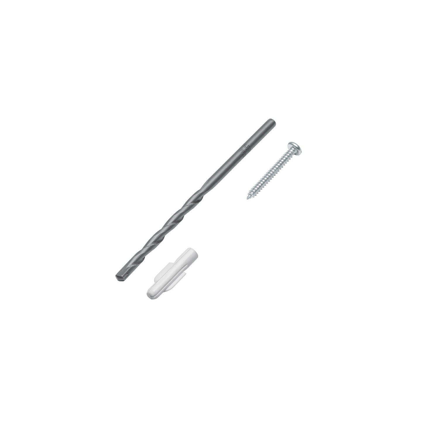 Kit Taquetes 3/16 pulg Tornillos y Broca