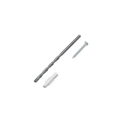 Kit Taquetes 3/16 pulg Tornillos y Broca