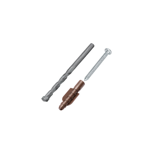 Kit Taquetes 5/16 pulg Tornillos y Broca