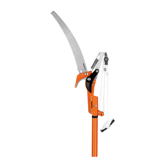 Cortador de ramas con mango telescópico de aluminio