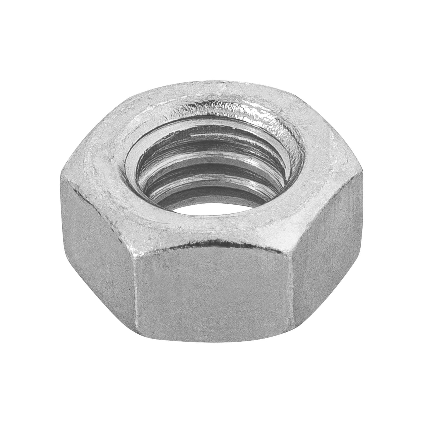 Tuerca hexagonal galvanizada 5/16 pulg