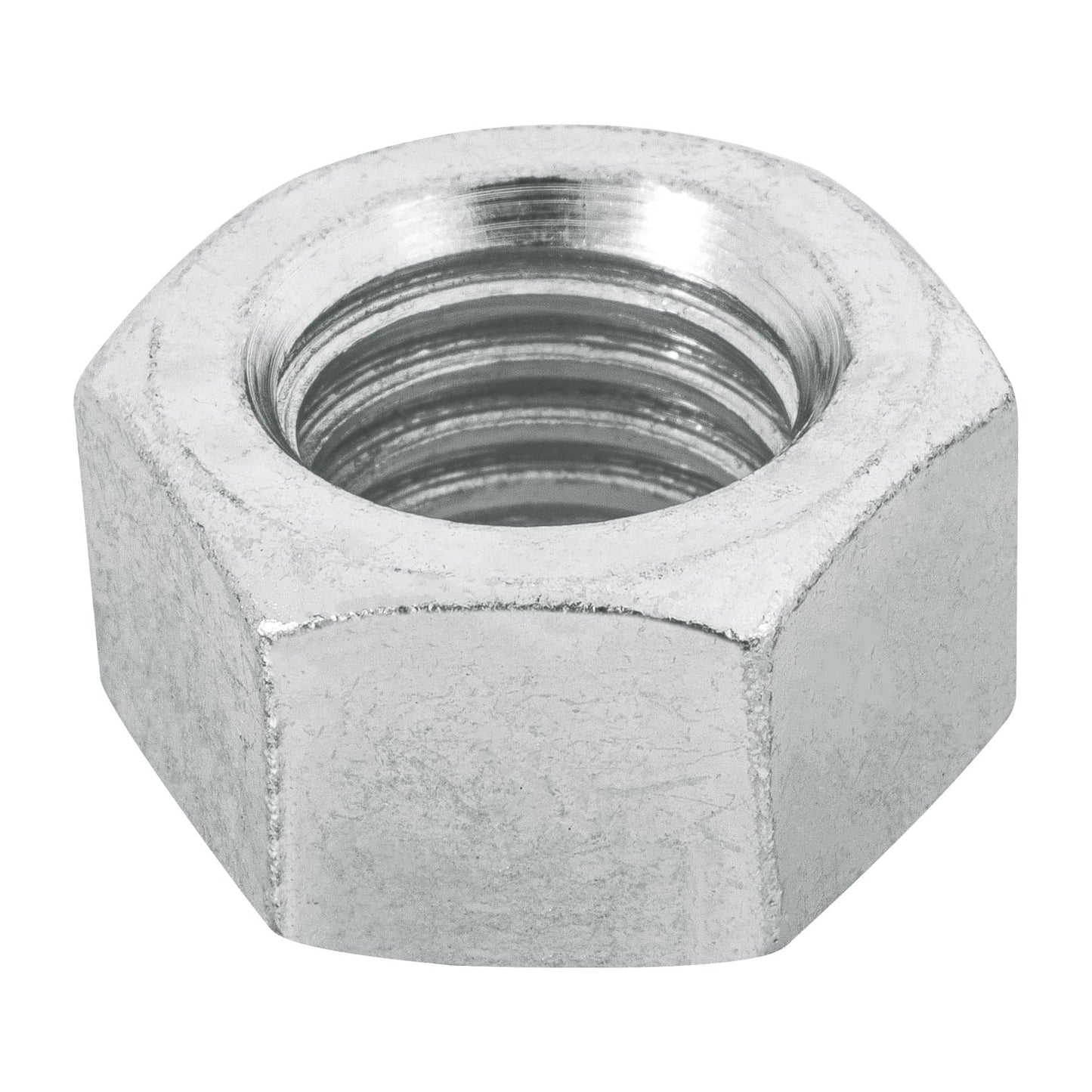 Tuerca hexagonal galvanizada 5/8 pulg