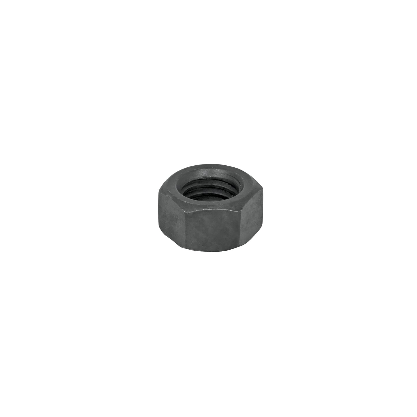 Tuerca hexagonal pavonada 1/2 pulg