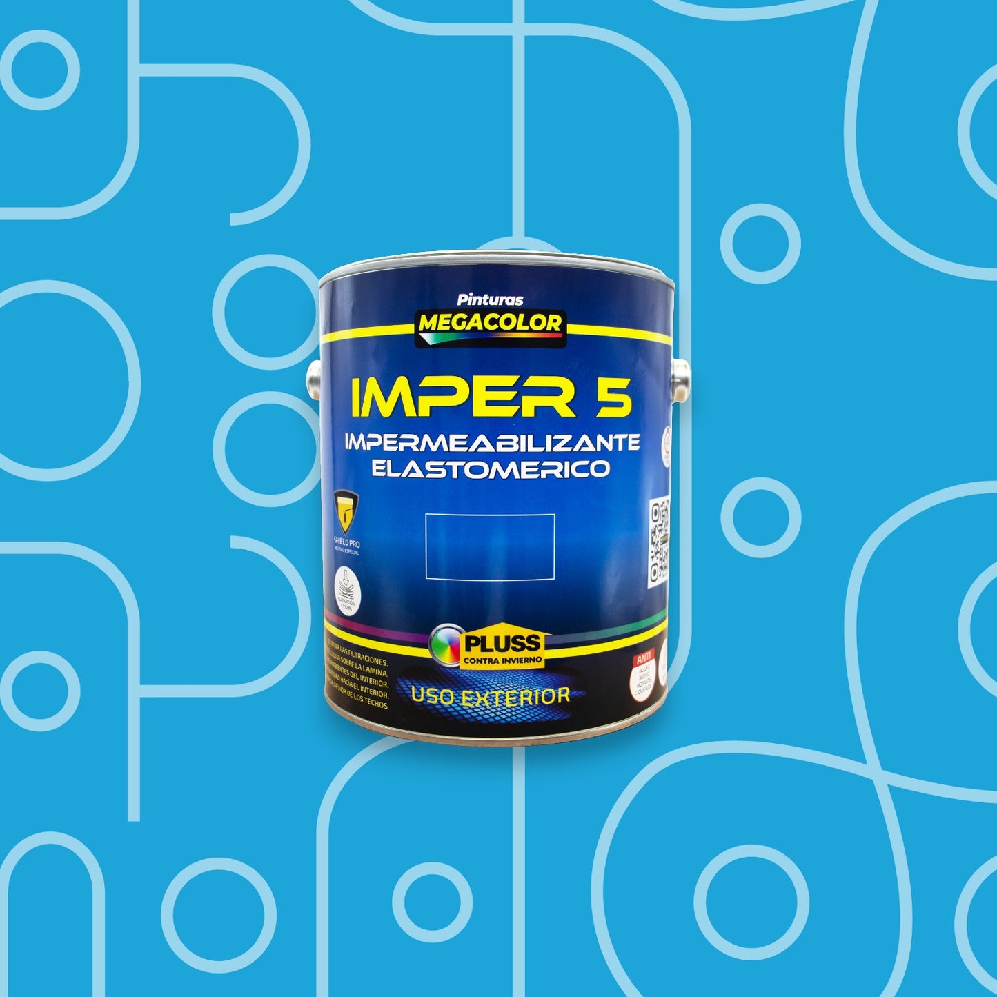 Impermeabilizante elastomérico acrílico IMPER-5 para techo