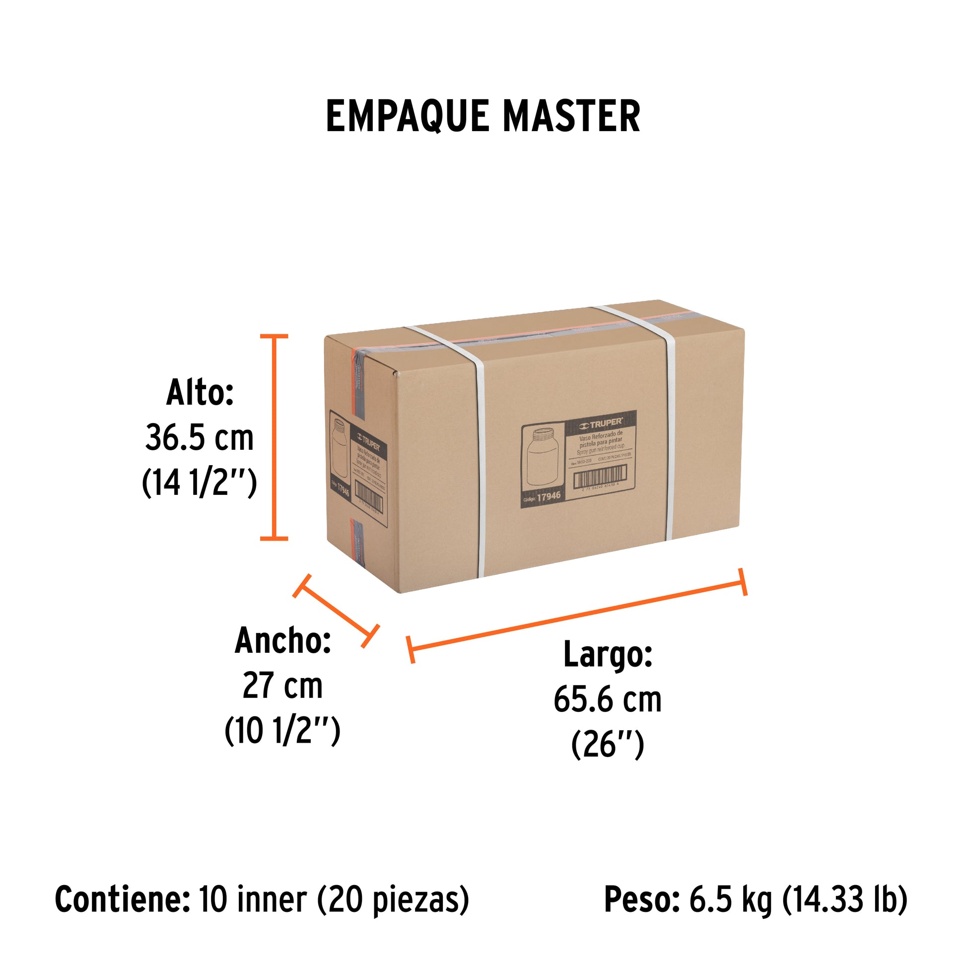 Vaso aluminio para PIPI-200/210 - SKU 17946