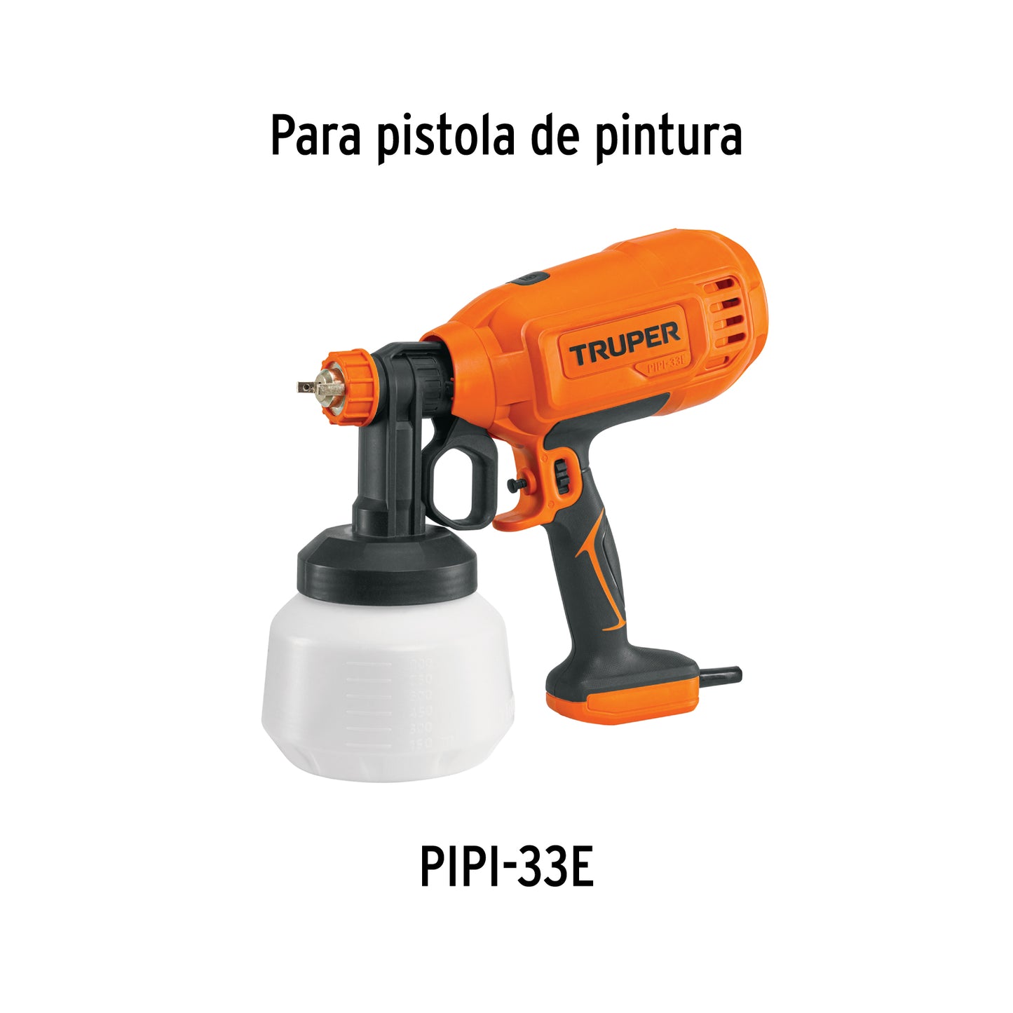 Vaso de plástico para PIPI-33E Para pistola