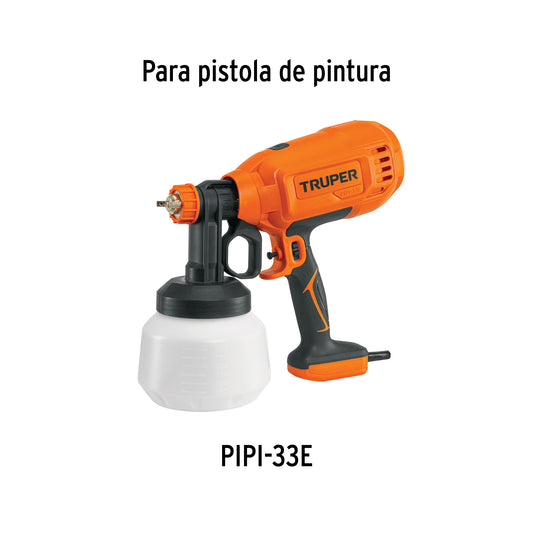 Vaso de plástico para PIPI-33E Para pistola
