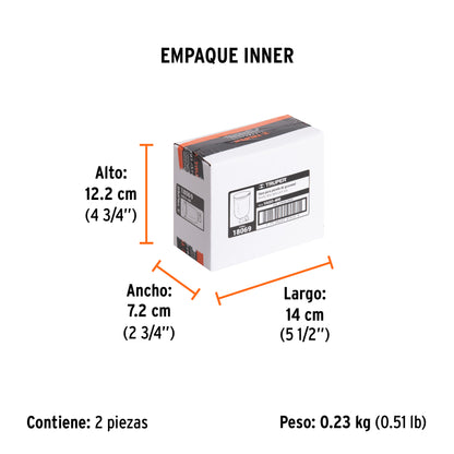 Vaso aluminio para PIPI-400 - SKU 18069
