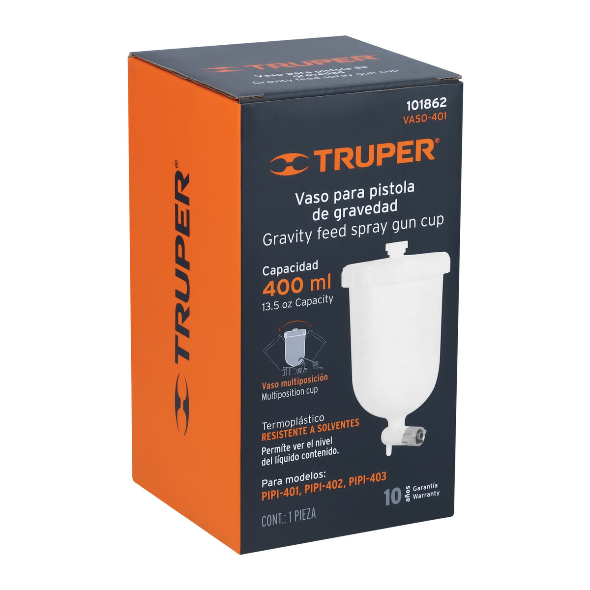 Vaso plastico para PIPI-401/402/403 - SKU 101862