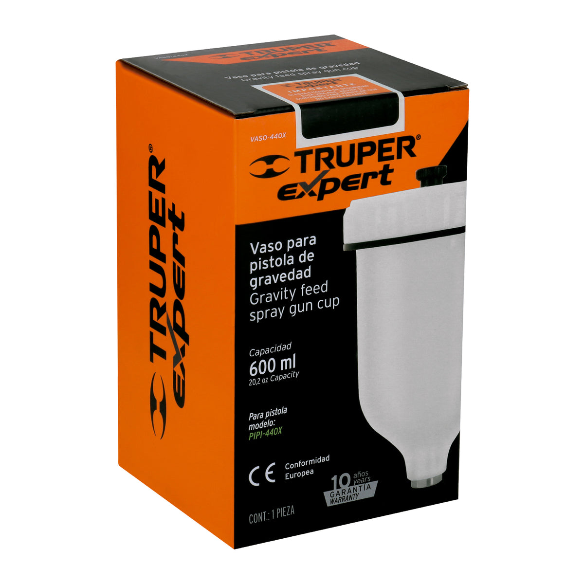 Vaso plastico para PIPI-440X/420X - SKU 17937