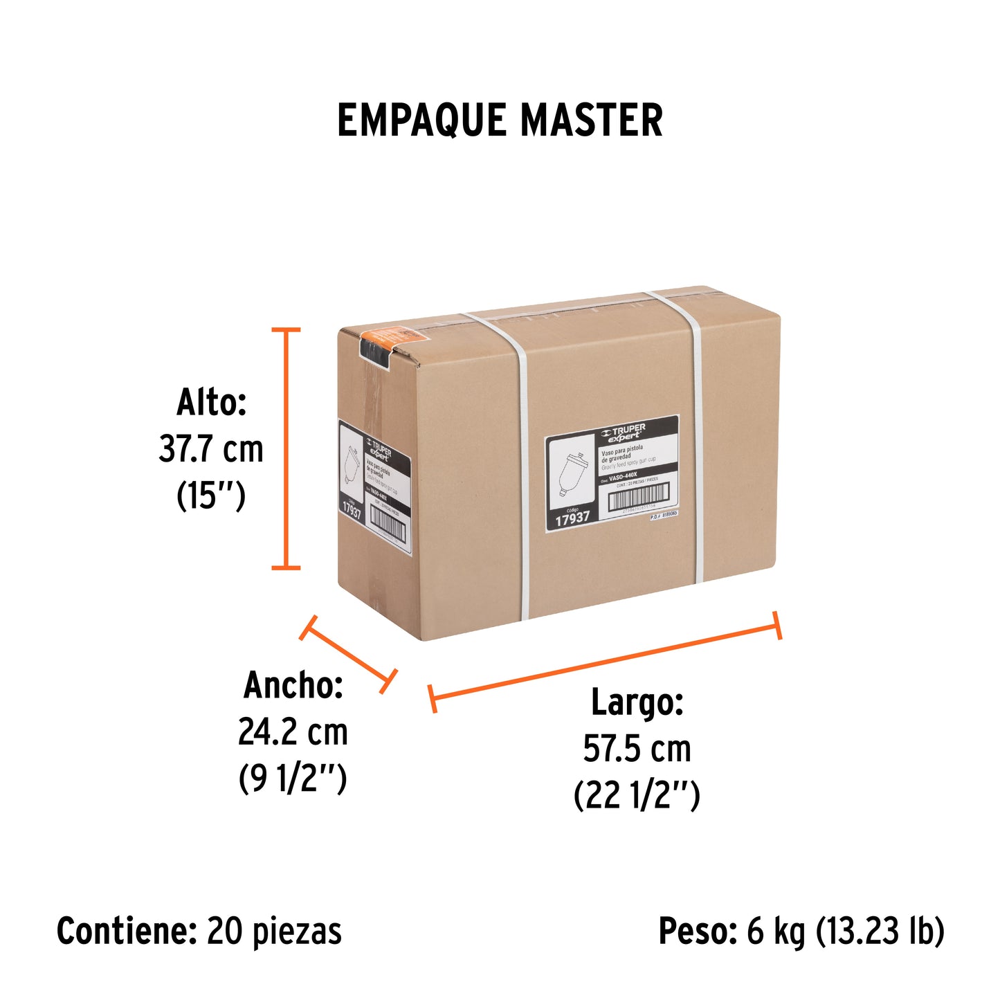 Vaso plastico para PIPI-440X/420X - SKU 17937