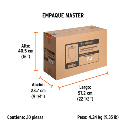 Vaso plastico para PIPI-440/441/442 - SKU 18538