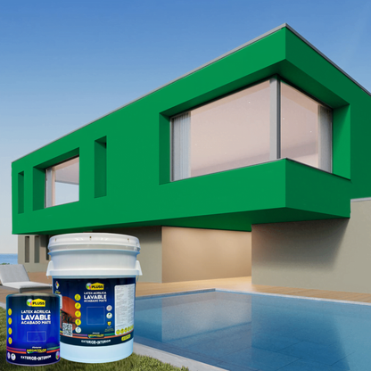 Pintura látex Pluss mate acrílica lavable para interior y exterior
