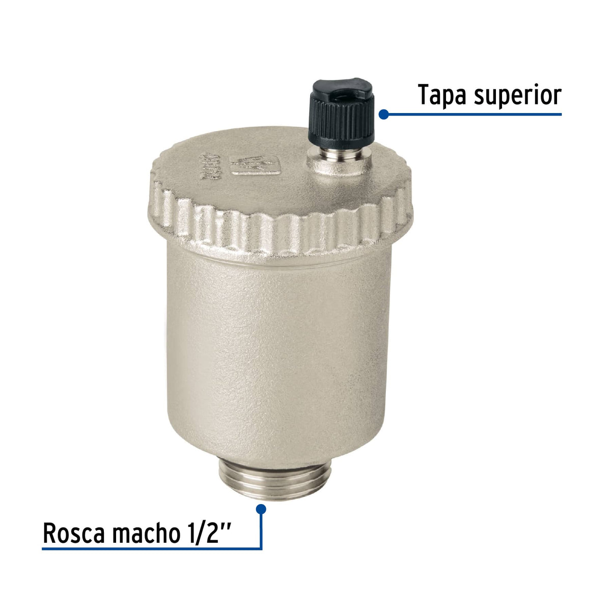 Válvula de purga de aire de 1/2" · vista 2