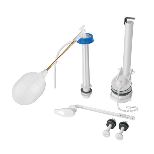 Juego accesorios para WC, 2" con flotador tradicional, BASIC