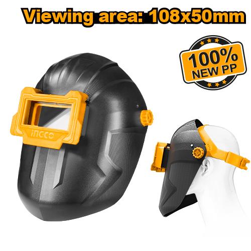 Careta para Soldar con Visor Móvil 108 mm x 50 mm