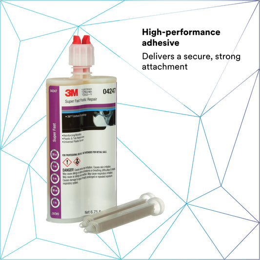 Adhesivo de Reparación de Plástico Super Fast 04247 Transparente 200 mL