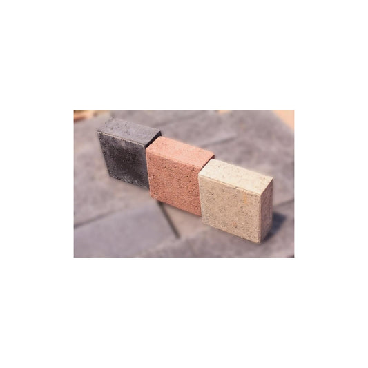 Adoquín de concreto cuadrado grande 20x20x8 cm — foto del fabricante