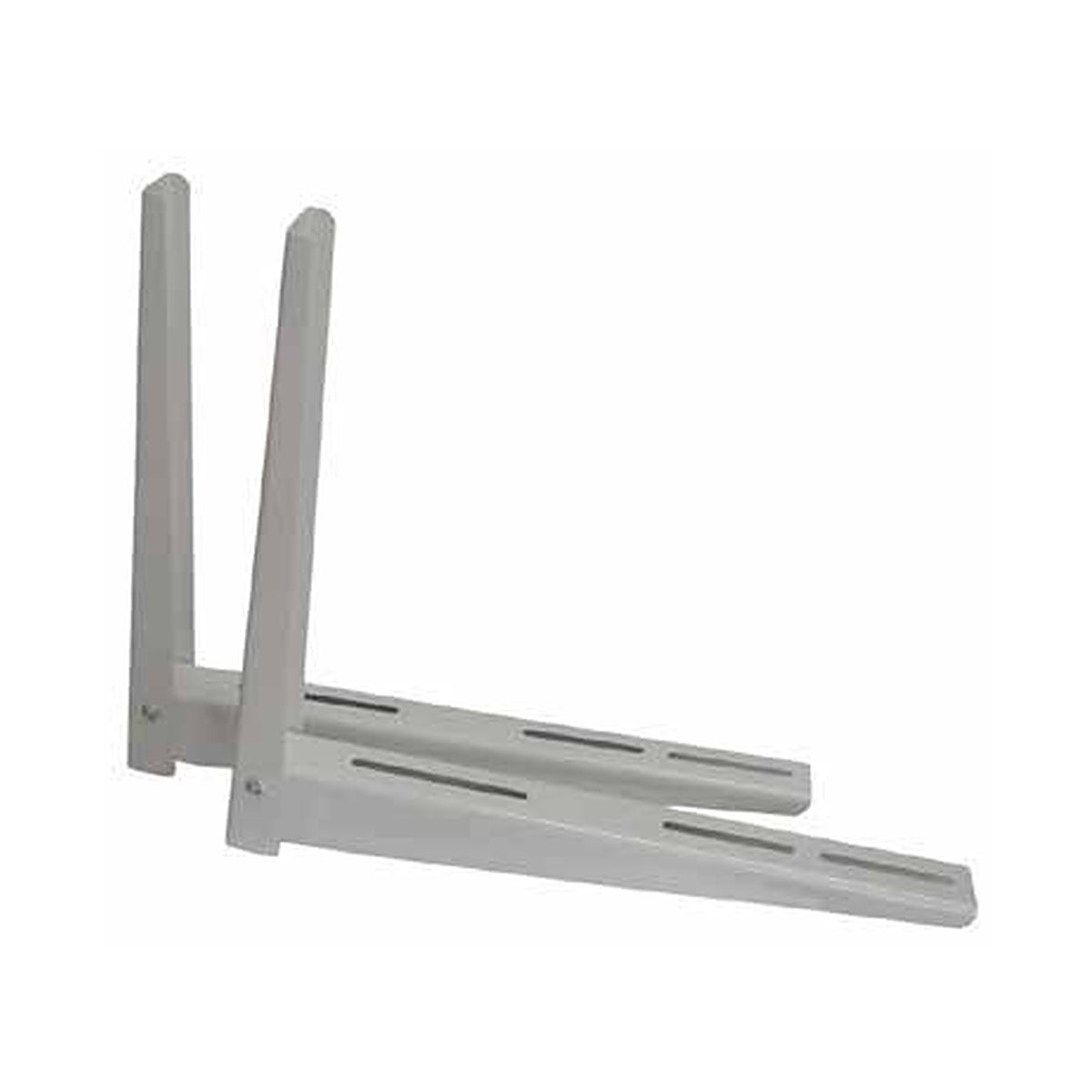 Base de pared para condensador de aire acondicionado — vista general