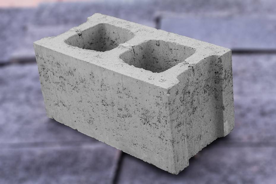 Bloque de concreto 20x20x40 cm — foto del fabricante