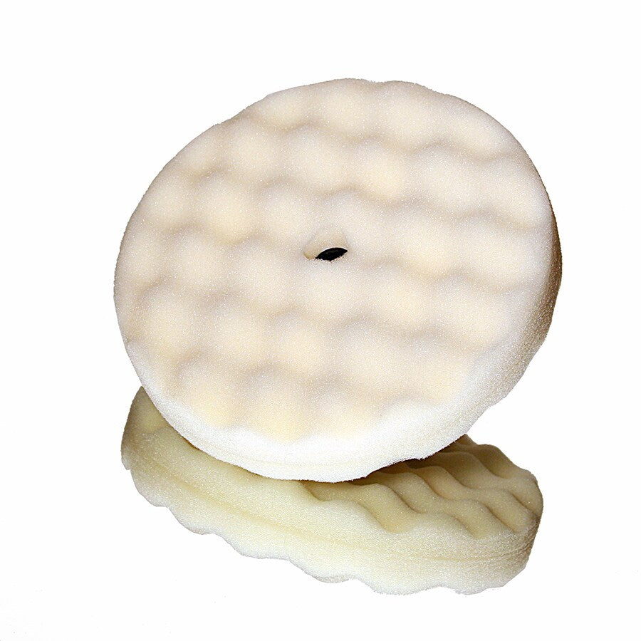 Borla Pulidora de Espuma Perfect-It 05706, 8" Doble Cara Blanca