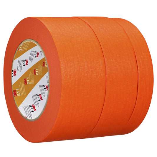 Cinta de Enmascarar Automotriz Naranja 211, 18 mm x 50 m
