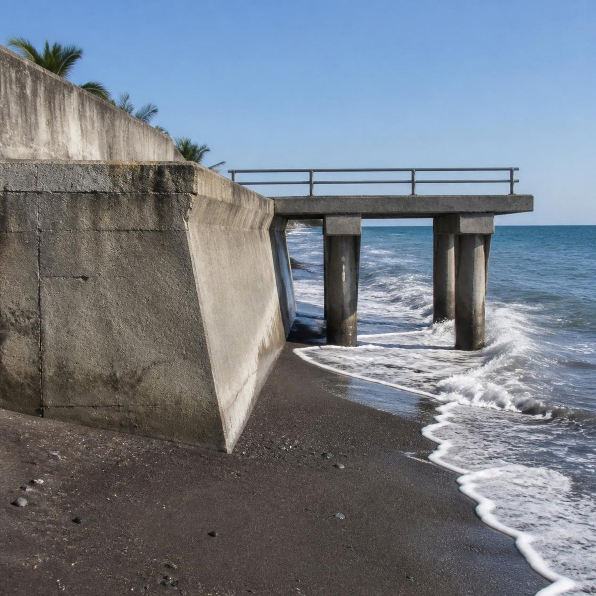 Concreto impermeabilizado Holcim 210 a 420 kg/cm² — obra típica: estructura de concreto reforzado en zona costera