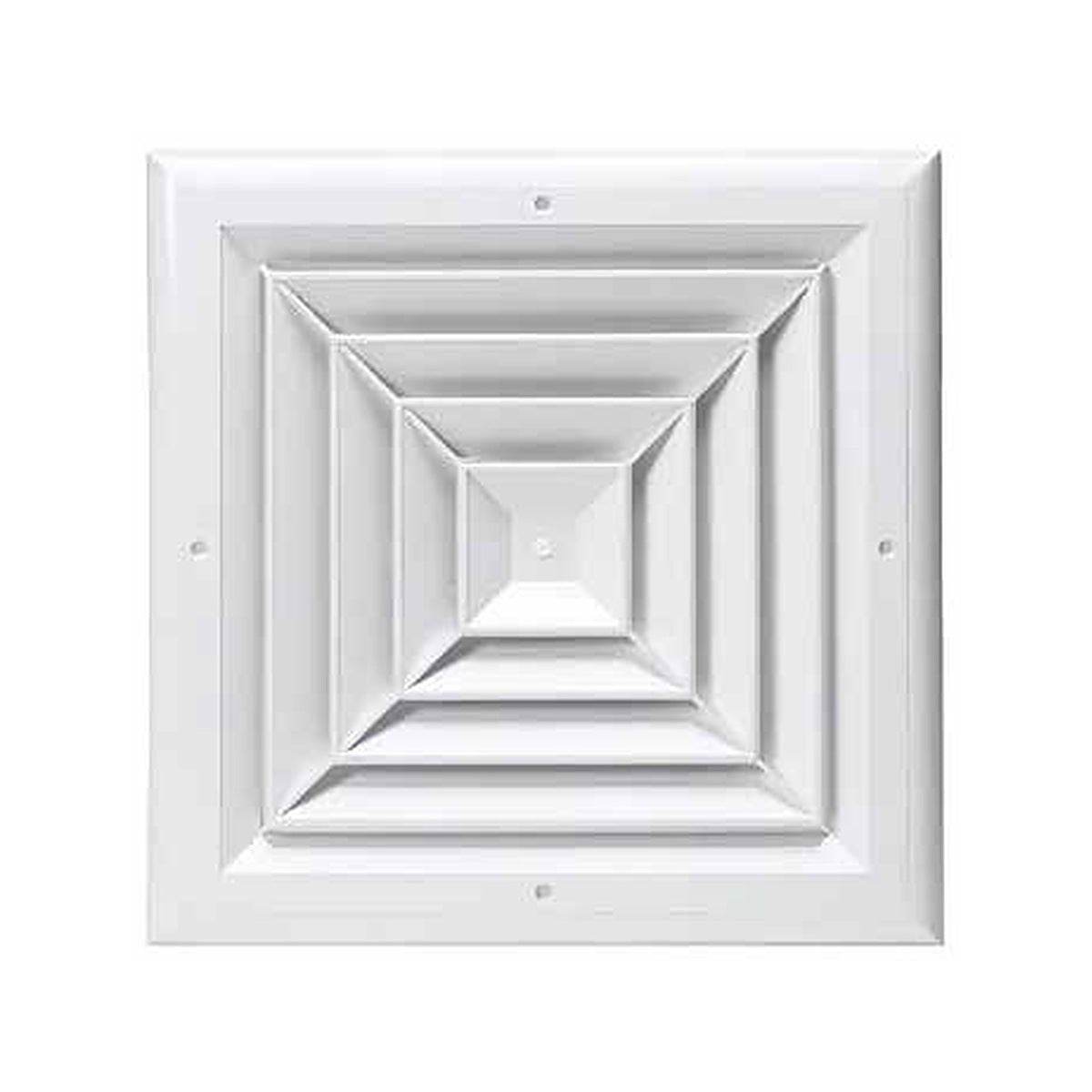 Difusor de 4 Vías para aire acondicionado, vista frontal