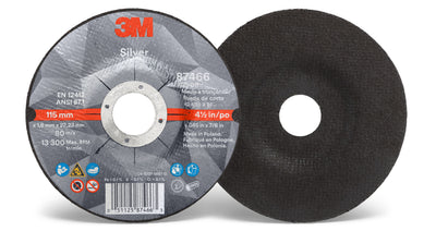 Disco de Corte Silver T27 Centro Embutido 4½" x 0.045" x 7/8"