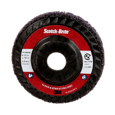 Disco Decapador Scotch-Brite Clean and Strip XT Pro Morado 4½" x 7/8"